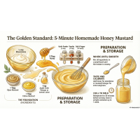 5-Minute Homemade Honey Mustard Recipe
