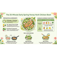 Early Spring Honey Chicken Bowl