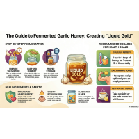 Fermented Garlic Honey