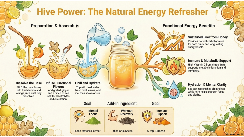 Hive Power Natural Energy Refresher Hive Power Natural Energy Refresher