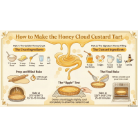 Honey Cloud Custard Tart Recipe