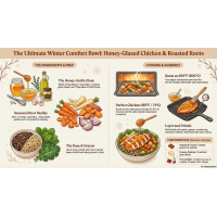Honey-Glazed Chicken Bowls