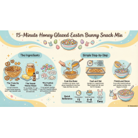 Honey Glazed Easter Snack Mix