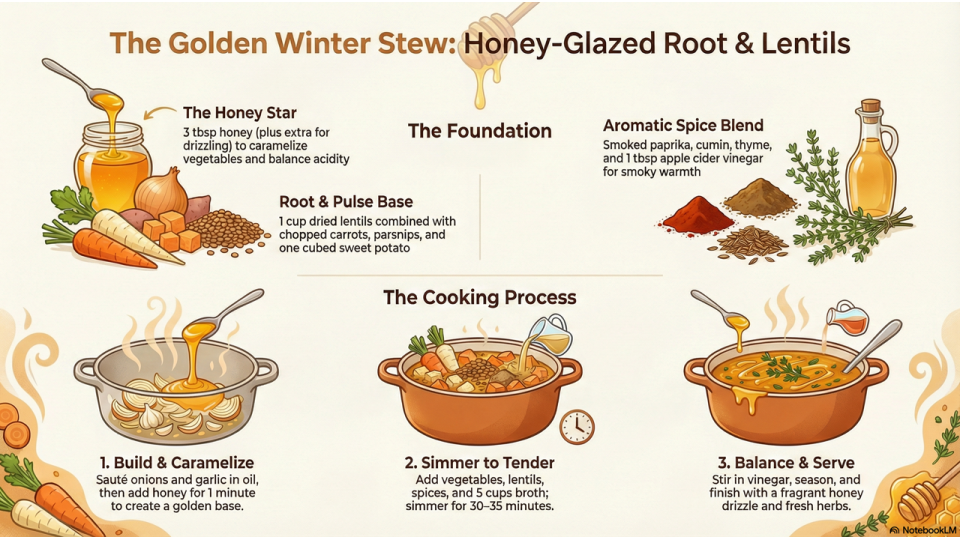 Honey-Glazed Root Vegetable Stew Honey-Glazed Root Vegetable Stew