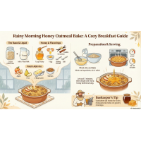 Honey Oatmeal Bake Recipe