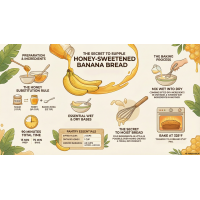 Honey-Sweetened Banana Bread Recipe