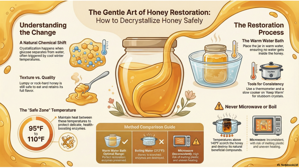 How to Decrystallize Honey Safely