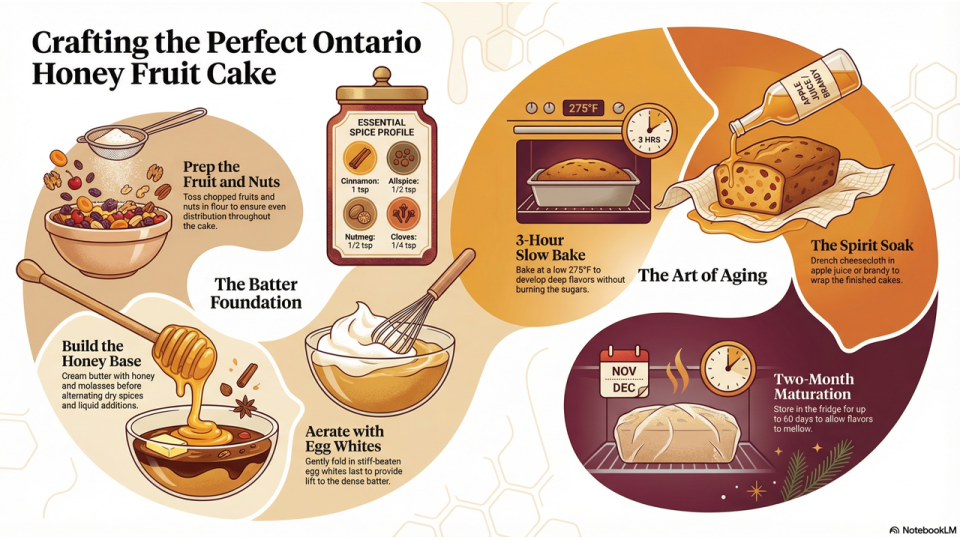 Ontario Honey Fruit Cake Guide Ontario Honey Fruit Cake Guide
