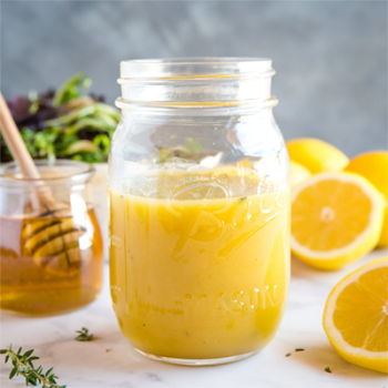 Honey Lemon Shallot Dressing