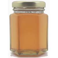 150g Unpasteurized Wildflower Honey (Hex Glass Jar)